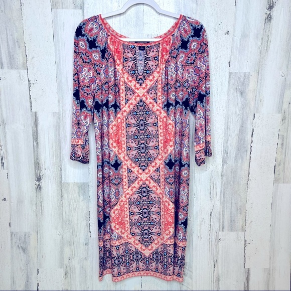 Liz Claiborne Paisley Print Dress - Picture 1 of 6